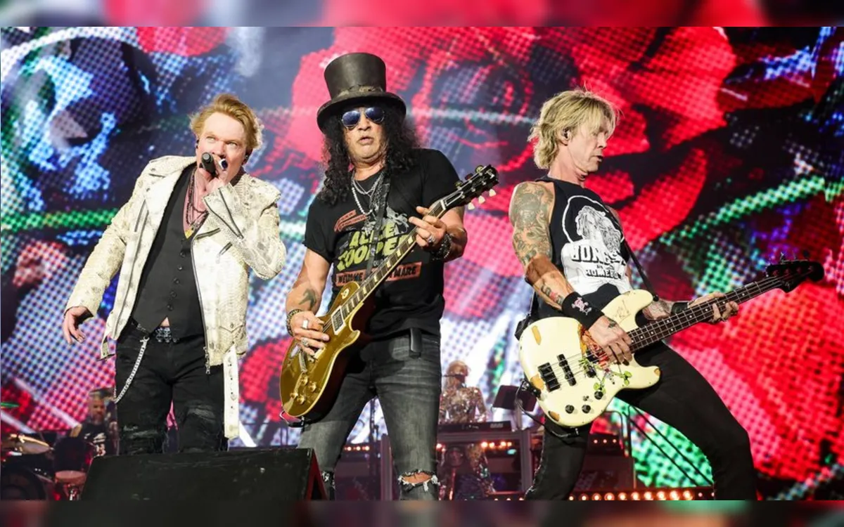 Guns N’ Roses anuncia turnê no Brasil em 2025