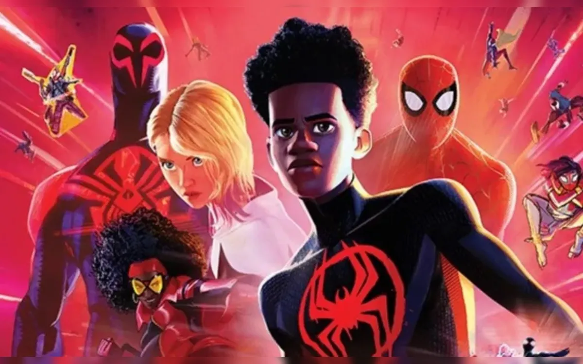 'Homem-Aranha: Através do Aranhaverso' chega aos cinemas