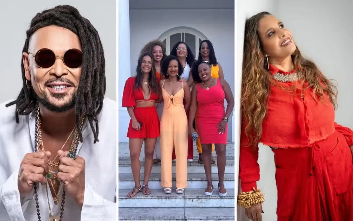 Jau, Sarajane e Sambaiana se apresentam no Mercado Iaô Primavera