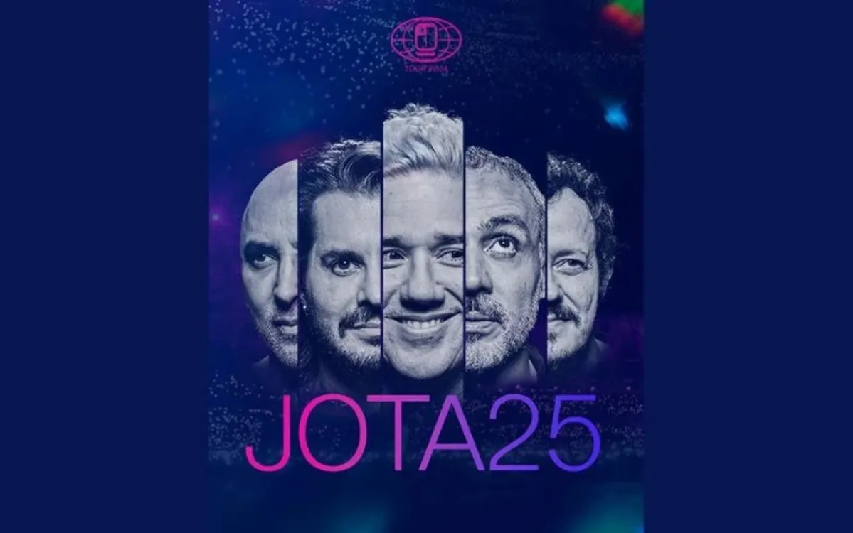 Jota Quest desembarca em Salvador com a turnê ‘JOTA25’