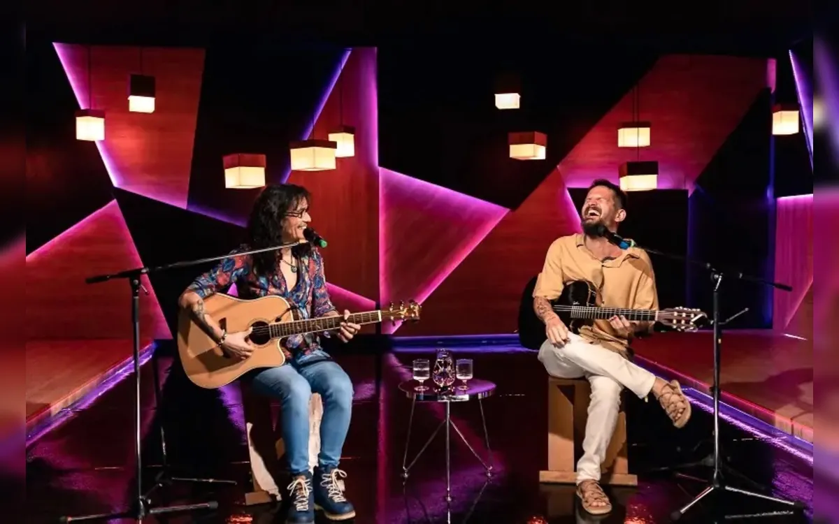 Luiz Caldas e Saulo farão show intimista na Concha Acústica do TCA