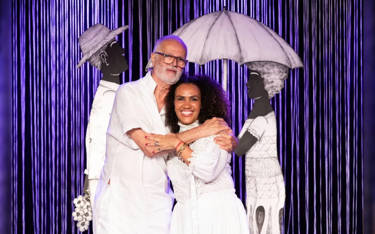 Mariene de Castro e Roberto Mendes celebram amizade com show em SSA