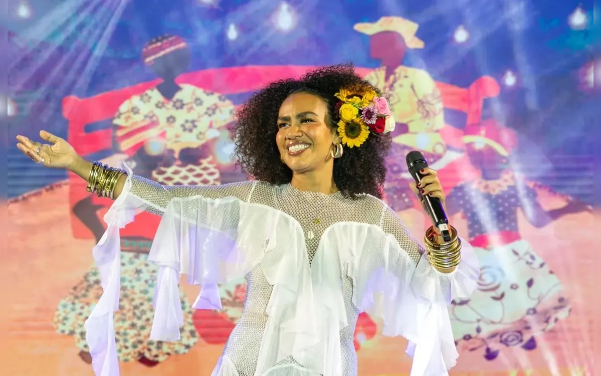 Mariene de Castro realiza show gratuito nesse domingo em Salvador