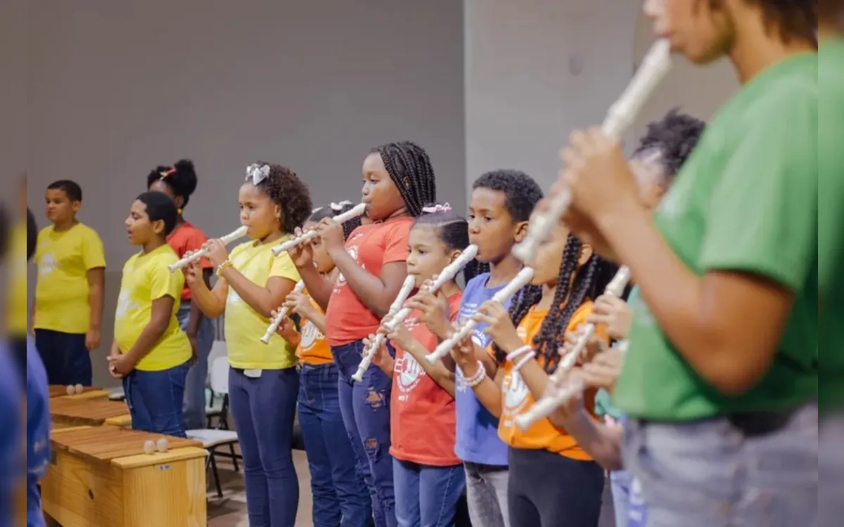 NEOJIBA abre 511 vagas para crianças e adolescentes na Bahia