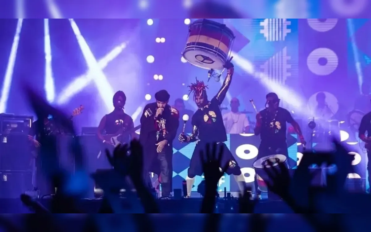 Olodumbaiana leva mistura de samba-reggae e guitarra ao palco do Rock in Rio