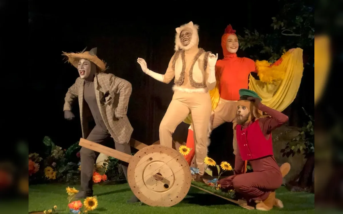 Peça ‘Os Saltimbancos’ tem duas sessões no Faresi domingo