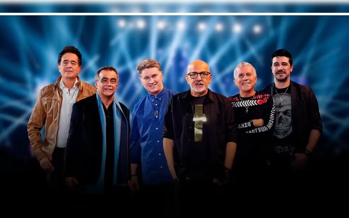 Roupa Nova celebra 40 anos de sucesso no palco do Armazém Convention