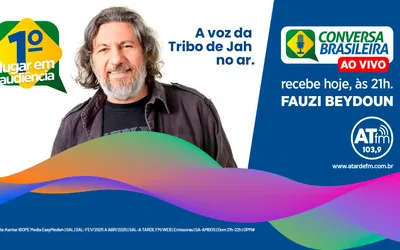 Imagem ilustrativa da imagem Conversa Brasileira bate um papo com Fauzi Beydoun domingo, 29