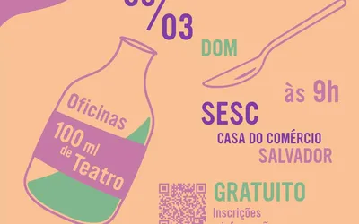 Imagem ilustrativa da imagem Despertar Criativo: oficina de teatro abre inscrições em Salvador