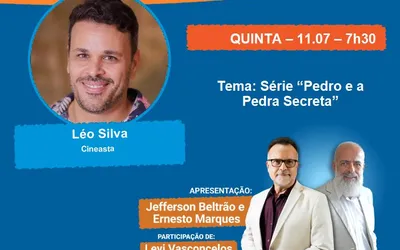 Imagem ilustrativa da imagem Entrevista: Pré-lançamento da série "Pedro e a Pedra Secreta" acontece amanhã,12