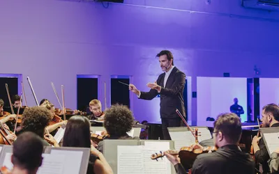 Imagem ilustrativa da imagem OSBA inicia temporada de apresentações em concerto com Gabriel Grossi