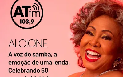 Imagem ilustrativa da imagem Palco A Tarde FM celebra a carreira de Alcione neste sábado, 23