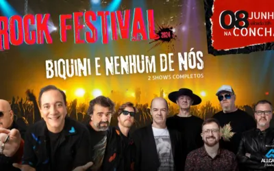 Imagem ilustrativa da imagem Rock Festival 2024: Biquini e Nenhum de Nós
