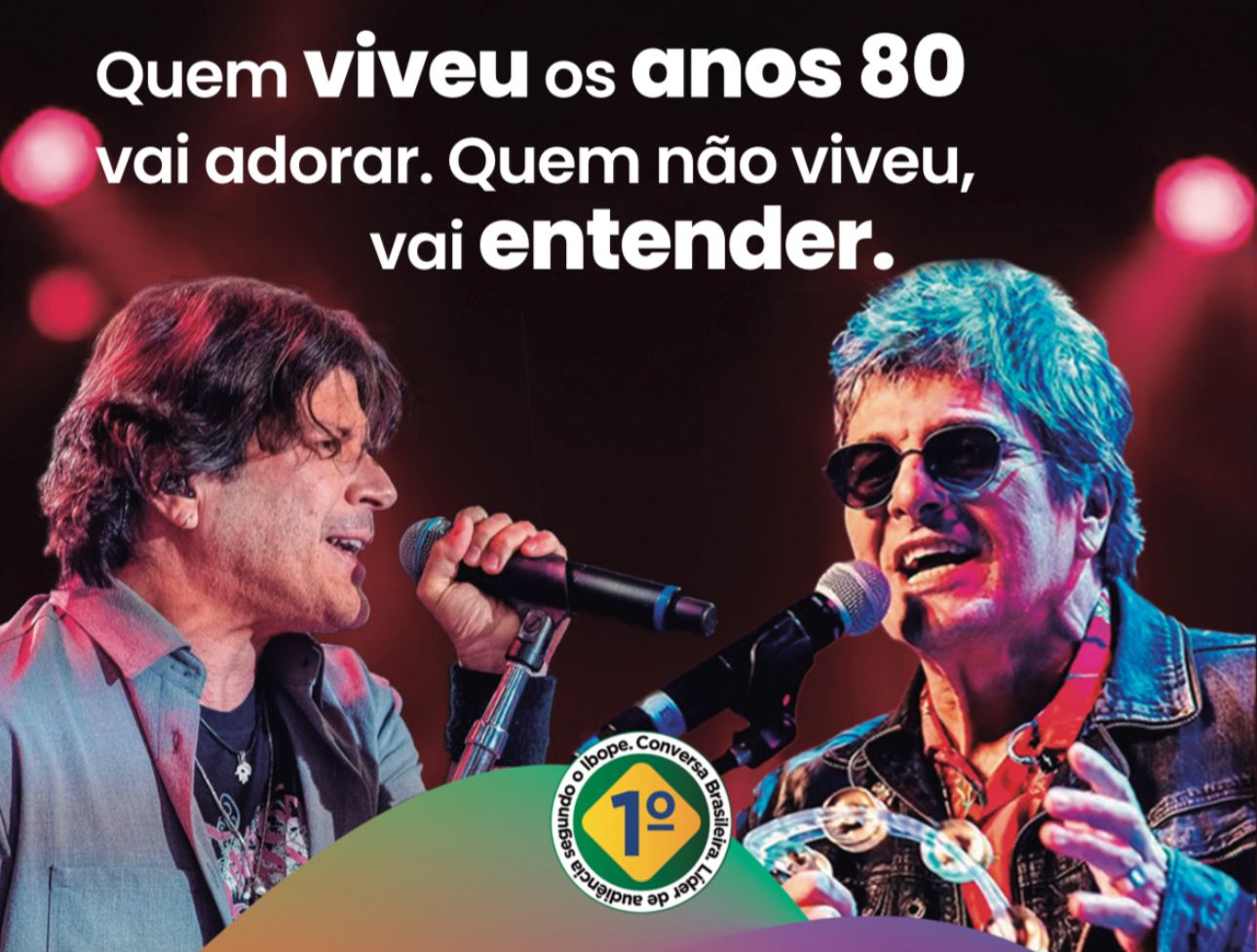 Imagem ilustrativa da imagem Evandro Mesquita e Paulo Ricardo são os convidados do Conversa Brasileira