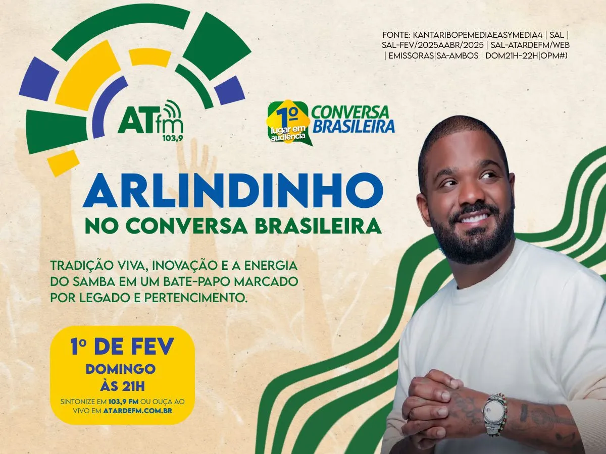 
		Arlindinho é o convidado do Conversa Brasileira
