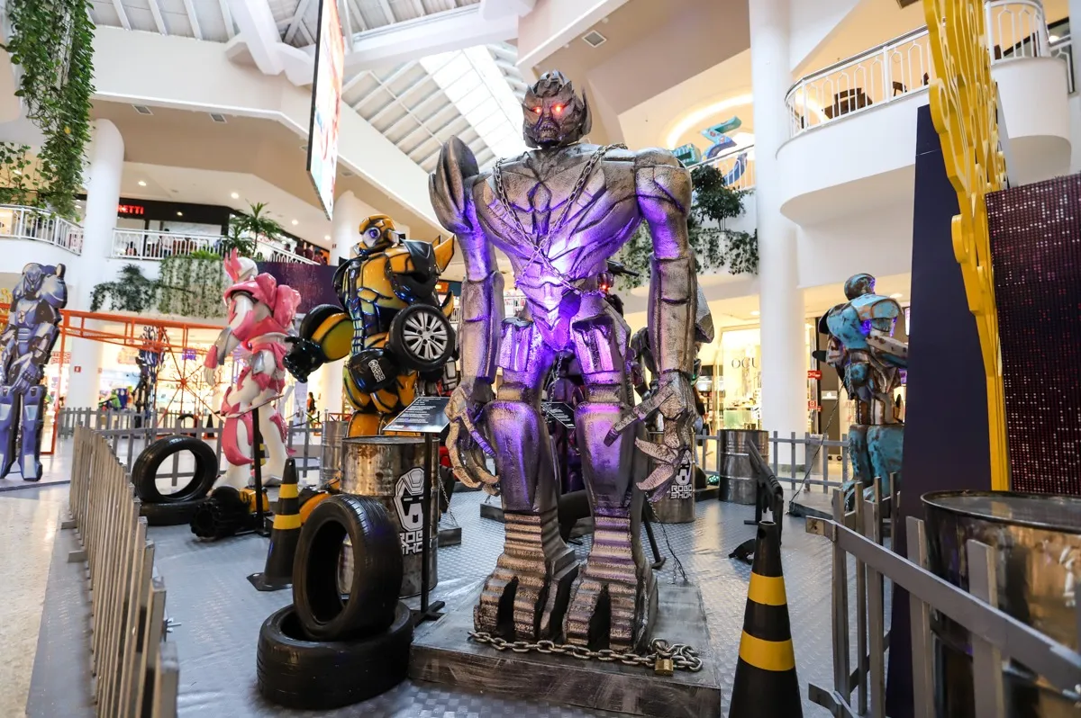 
		Exposição gratuita de robôs gigantes desembarca em Salvador