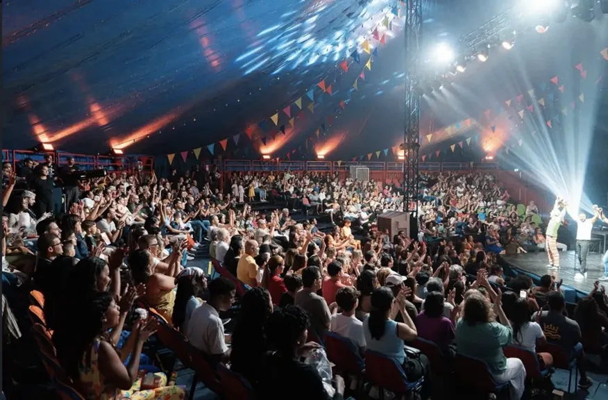 
		Primeiro circo cristão da América Latina chega a Salvador