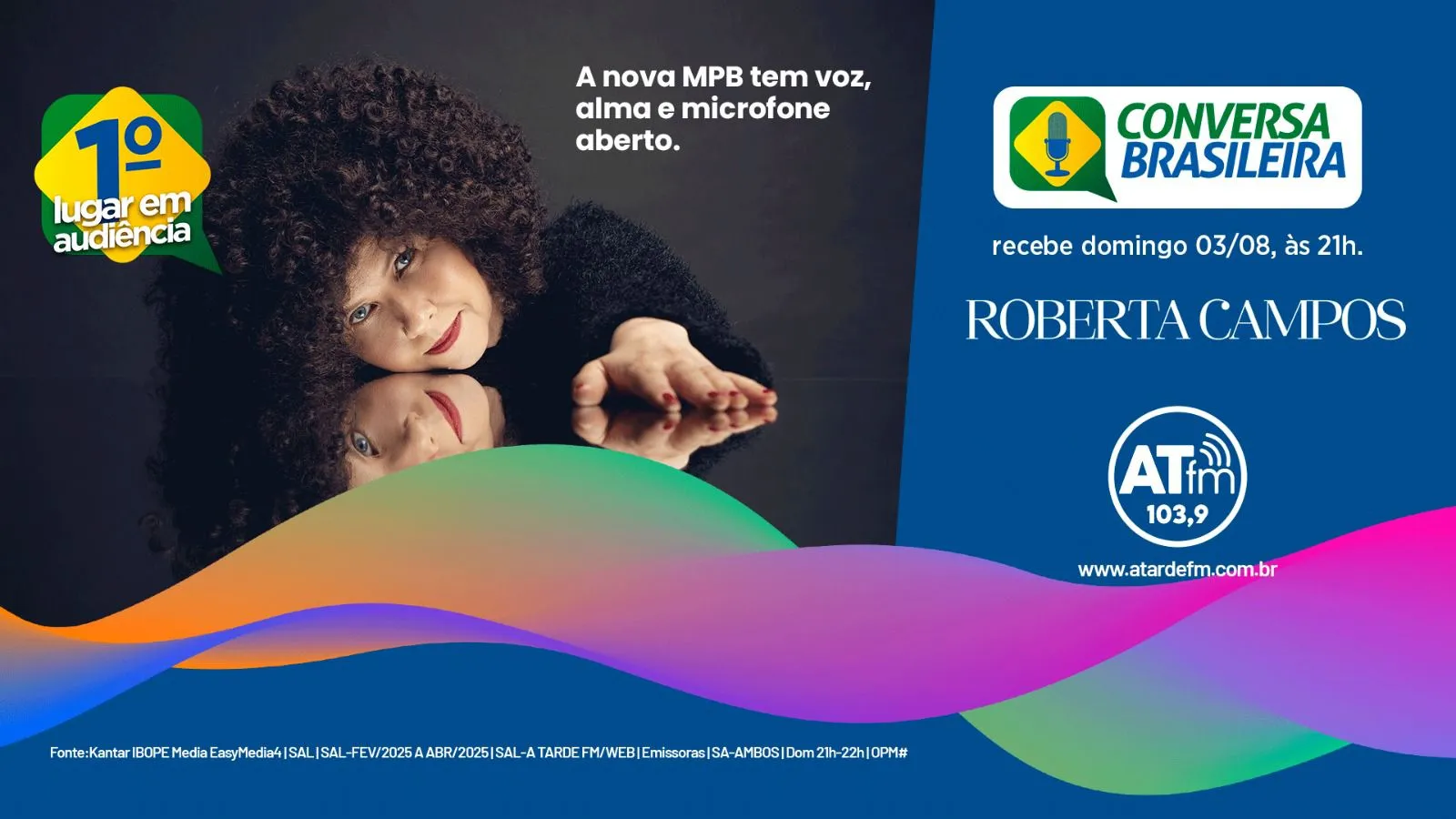 
		Roberta Campos é a convidada do Conversa Brasileira