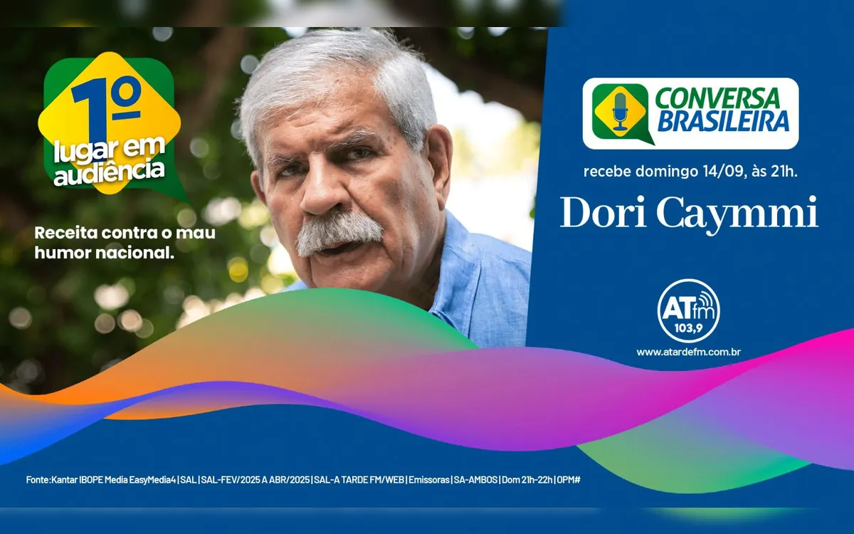 Dori Caymmi é o convidado do Conversa Brasileira neste domingo, 14