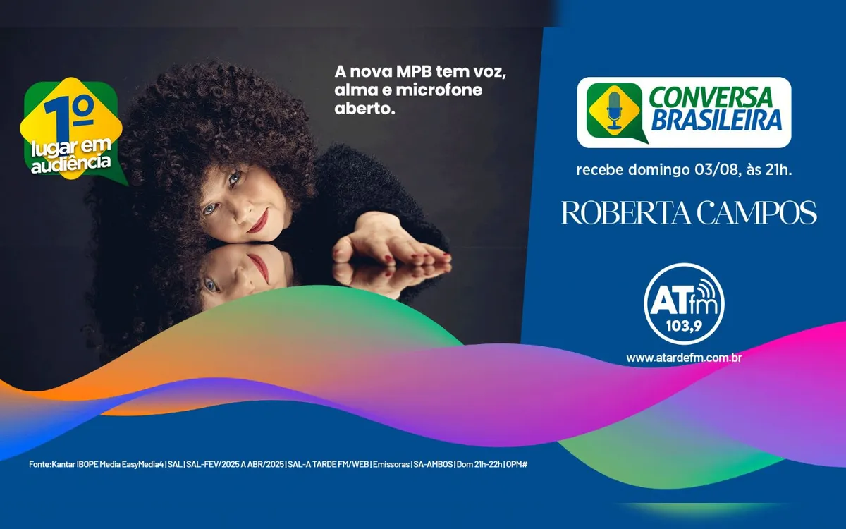 Roberta Campos é a convidada do Conversa Brasileira