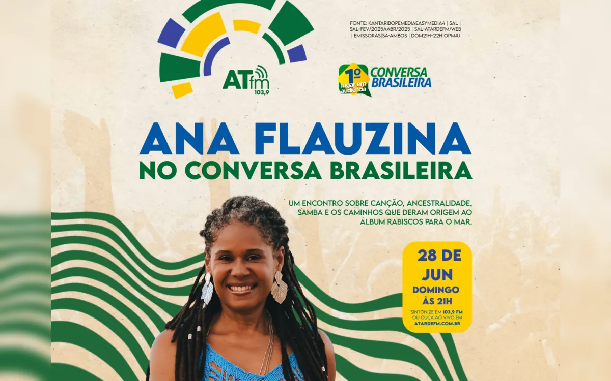 Ana Flauzina lança primeiro álbum e fala sobre trajetória no Conversa Brasileira