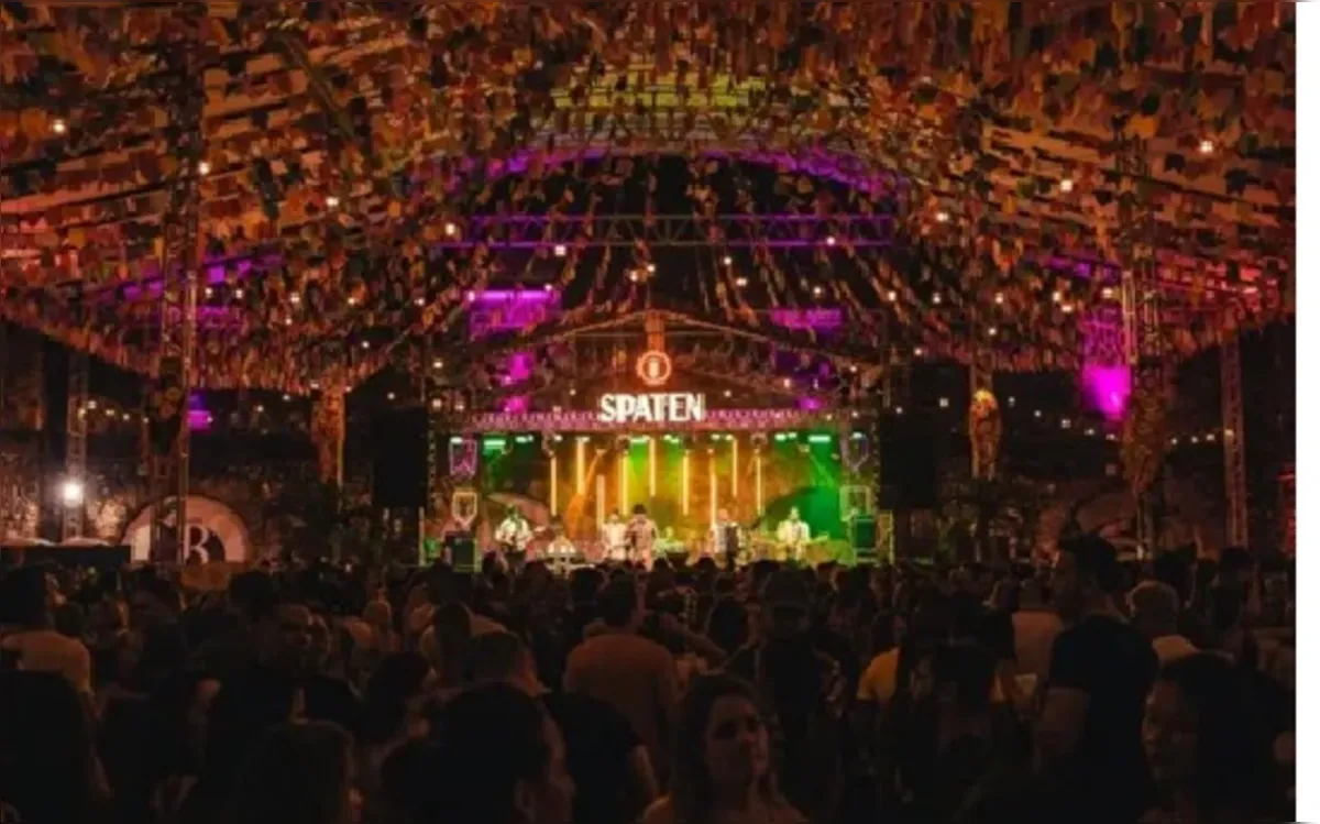 Arraiá do Bier antecipa clima junino com forró e vila temática no Trapiche