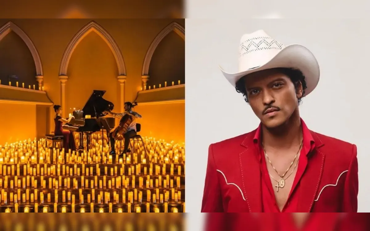 Candlelight anuncia edição em homenagem a Bruno Mars no Palacete Tirachapéu