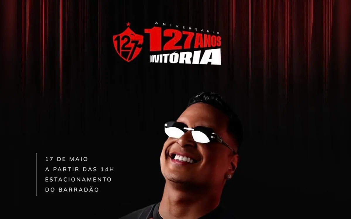Esporte Clube Vitória celebra 127 anos com festa no Barradão