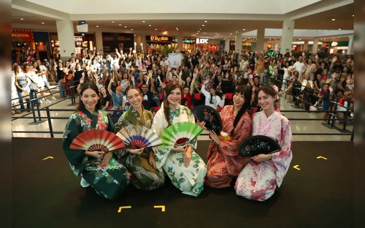 Evento gratuito de cultura japonesa chega a shopping de Salvador