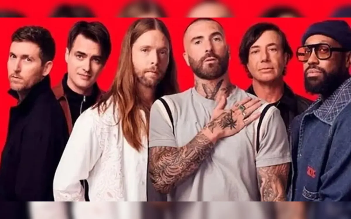 Maroon 5 desembarca em Salvador pela 2ª vez com show especial na Fonte Nova