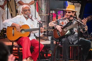 Gil fará participação especial no show de Geraldo Azevedo em Salvador