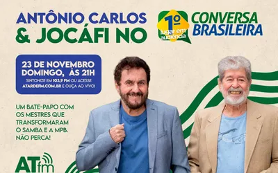 Imagem ilustrativa da imagem Antônio Carlos & Jocáfi são os convidados do Conversa Brasileira de domingo, 23