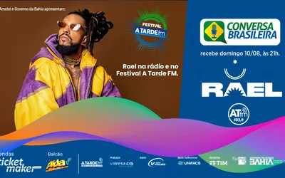 Imagem ilustrativa da imagem Atração do Festival A TARDE FM, Rael é o convidado do Conversa Brasileira