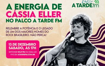 Imagem ilustrativa da imagem Cássia Eller é destaque do Palco A Tarde FM deste sábado, 13