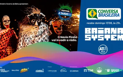 Imagem ilustrativa da imagem Conversa Brasileira recebe Baiana System, atração do Festival A TARDE FM