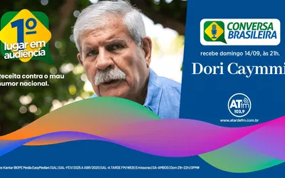 Imagem ilustrativa da imagem Dori Caymmi é o convidado do Conversa Brasileira neste domingo, 14