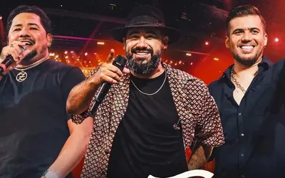 Imagem ilustrativa da imagem Raí Saia Rodada, Luan Estilizado e Zezo vão comandar show histórico na Fenagro