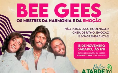 Imagem ilustrativa da imagem The Bee Gees marca presença no Palco A Tarde FM