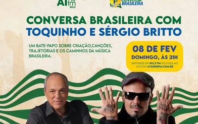 Imagem ilustrativa da imagem Toquinho e Sérgio Britto são os entrevistados do Conversa Brasileira