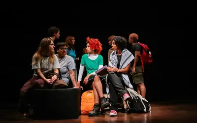 Imagem ilustrativa da imagem Tragédia em Gaza: peça em Salvador questiona silêncio no genocídio