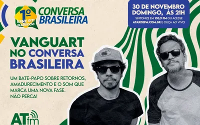 Imagem ilustrativa da imagem Vanguart é o convidado do Conversa Brasileira domingo, 30