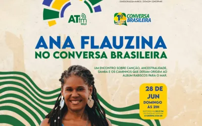 Imagem ilustrativa da imagem Ana Flauzina lança primeiro álbum e fala sobre trajetória no Conversa Brasileira