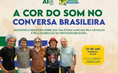 Imagem ilustrativa da imagem Conversa Brasileira recebe A Cor do Som neste domingo (7)