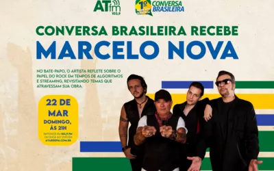 Imagem ilustrativa da imagem Conversa Brasileira recebe o cantor Marcelo Nova