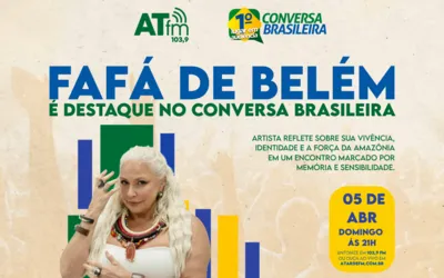 Imagem ilustrativa da imagem Fafá de Belém é a convidada do Conversa Brasileira deste domingo (5)