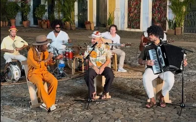 Imagem ilustrativa da imagem João Gomes, Jota.pê e Mestrinho anunciam show da turnê “Dominguinho” em Salvador
