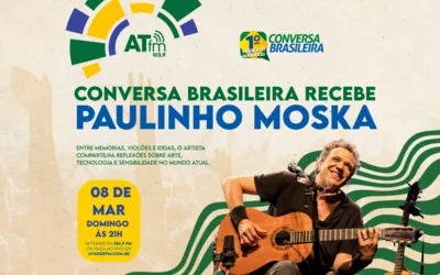 Imagem ilustrativa da imagem Paulinho Moska é o convidado do Conversa Brasileira