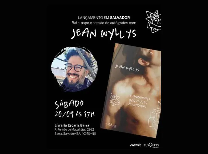 Imagem ilustrativa da imagem Jean Wyllys lança livro de contos em Salvador