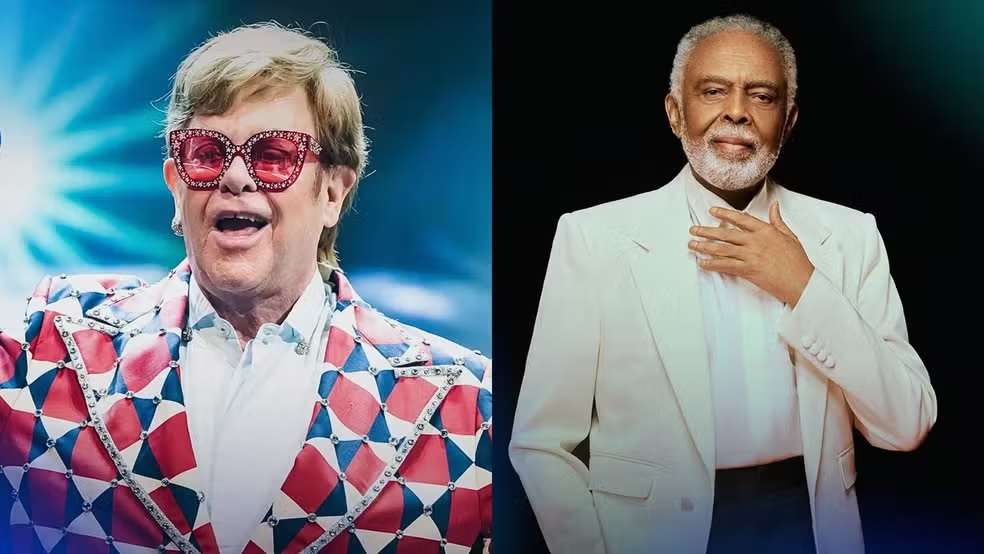 Imagem ilustrativa da imagem Rock in Rio 2026: Elton John e Gilberto Gil são anunciados no festival