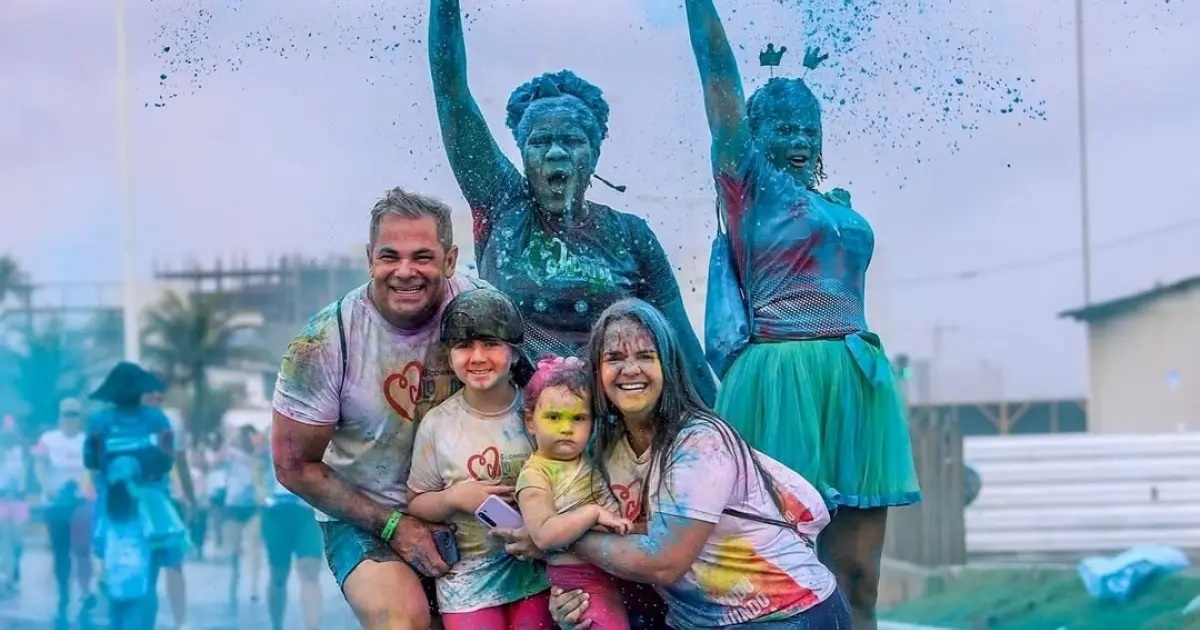 Imagem ilustrativa da imagem Salvador recebe a 7ª edição da Corrida Colorida em prol das crianças do Martagão